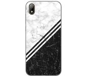 Tumundosmartphone Funda Gel Tpu para Huawei Y5 2019 diseño Mármol 01 Dibujos