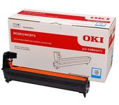Oki mc853 / mc873 / mc883 cyan tambor de imagen original - 44844471 (drum)
