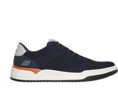 Deportivo Tela Hombre Skechers 210793 Azul Marino