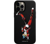 Funda original compatible con iPhone 12 Pro Max - Negro con un diseño de JL Harley Quin