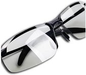 Gafas de sol fotocromáticas polarizadas para conducir para hombres y mujeres, gafas de seguridad para día y noche, lentes polarizadas UV400, 1 unidad