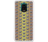 Funda compatible con Xiaomi Redmi Note 9S - Note 9 Pro - Be Unique Funda Gel mapaches