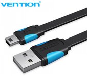 Vention cable usb 2.0 macho a mini usb macho - 0.5m - azul y negro
