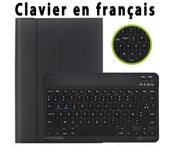 AZERTY Keyboard Case for Samsung Tab A9+ A9 Plus A8 10.5 A7 10.4 Tab S9 FE S8 X700 S7 T870 11 S6 Lite 10.4 French Cover Keyboard