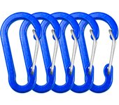 Carabiner Clips Mini Aluminum Alloy Keychain Carabiner Clip D Rings for Camping Hiking Fishing Backpacking