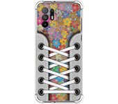 Tumundosmartphone Funda Silicona Antigolpes para Oppo A94 5G diseño Zapatillas 05 Dibujos