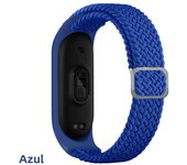 Bracelet for Mi band 7 Strap Elastic adjustable Nylon Braided Miband4 miband 5 correa Wristband xiaomi Mi band 3 5 4 6 strap