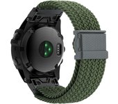 26mm 22mm Nylon Watch Band For Garmin Fenix 7 7X Fenix 6X Pro 6 5X 5 5XPlus/MK1 MK2i /935 945 Hook and Loop Quick Release Strap