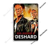 Classic Movie Poster Die Hard Retro Metal Sign Wall Plate Garage Cinema Theater Shop Store Man Cave Wall Decor Industrial Decor