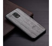Case for Xiaomi Redmi Note 9 pro 9S 10 Lite 10 funda bamboo wood pattern Leather new phone cover Luxury coque  for Note 9 case