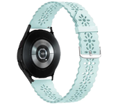 Sport Lace band for samsung galaxy watch 4/5/5 pro/6 classic/Active 2 silicone 20mm 22mm strap women bracelet huawei gt 4-3-2-2e