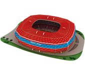 Feooe DIY 3D Puzzle Football Field Model Building Stadium Assembly Toys