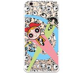 Funda original compatible con iPhone 6 o 6S con un diseño de P Girls Volando Fondo B/W