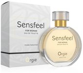 ORGIE PERFUME CON  FEROMONAS MUJER SENSFEEL 50 ML