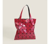 Bolso de mujer, primavera y verano 2022, nuevo diseño, bolso de mano de un solo hombro con diseño geométrico de diamantes de 6 cuadrículas, bolso de compras