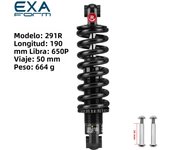 KS EXA 291R Shock Absorber Adjustable Damping Hydraulic Rear Shocks for MTB Electric Scooter Motocycles Parts