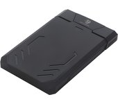 Carcasa Externa Coolbox para Discos Duros y SSD 2.5 - Diseño Gaming con Led de Iluminación