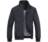 2024 Spring Autumn Casual Solid Fashion Slim Bomber Jacket Men Overcoat New Arrival Baseball Jackets Men's Jacket M-6XL 8XL Top