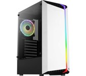 Caja Gaming Semitorre Aerocool Bionic V2 RGB/ Blanca