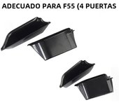 For Mini Cooper F56 F55 Storage Box For Car Door Handle Support Front And Rear Hold Phone Key Seat Organizer Box Car Accessorie