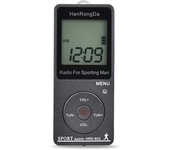 Portable Radio Personal Radio With Headphones Walkman Radio With Rechargeable Battery Digital Display Stereo Radio