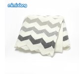 Mantas de moda para Bebé, a Rayas de Arcoíris, a Cuadros, envoltura para cochecito de nuevo Nacido, Super suave, ropa de Cama infantel, edredones De Punt