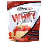 Eleven Fit Proteina Whey Pro, Concentrado de Suero / Aumenta Masa Muscular / BCAA's y Antioxidantes / Refuerza Huesos y Defensas / Bajo en Grasas y Carbohidratos, Sabor Tarta De Queso, 900GR
