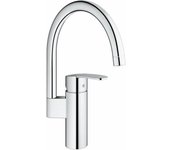 Grifo para Cocina Grohe Wave Cosmopolitan - 32449001 Forma de C Metal
