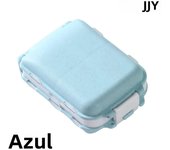 JJYY Portable Pill Box Medical Kits Vitamin Pills Box Storage Box 8 grids Pill Container Health Travel Supply Mini Pill Box 1PC