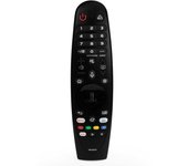 Ociodual Mando a Distancia para Televisor, Negro Compatible con MR20GA, Smart TV, UHD, A1, B1, C1, G1, Z1, OLED, 4K, HDR, Control Remoto Inalámbrico Función Magic