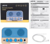 JA-02 II Mini Electric Guitar Effects Dual Channel Clean and Overdrive Amplifier with Bluetooth 5.0 AUX Connector Guitar Parts