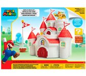 Playset Mushroom Kingdom Castle Mario Bros NintendoFigura  Coleccionable - Idea de Regalo- Mercancia Oficial - Juguetes para Niños y Adultos - Movies Fans - Muñeco para Coleccionistas y Exposición