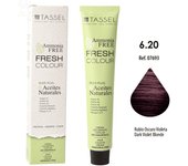 Tinte Fresh Colour sin Amoniaco 100ml: 6.20 Rubio oscuro violeta - Tassel