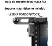 For New Zeekr 001/007/009/X Screen Car Phone Holder Mount Adjustable Magnetic Car Phone Support Frame Accessories