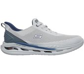 Skechers Arch fit Zapatillas deportivas para hombre gris claro en textil y sintético 84339
