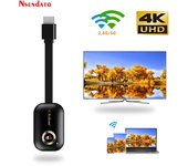 Mirascreen G9 Plus 2.4G/5G 4K Wireless H.265 HD Wifi Display Dongle for Miracast Airplay DLNA TV Stick for For Android IOS to TV