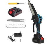 Motosierra eléctrica sin escobillas para carpintería, herramientas de corte de jardín para batería Makita de 18V, 8 pulgadas
