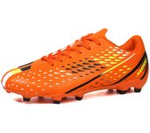 Sports football shoes, Stud, Shredded stud, Fashion yellow combat boots Size 36-45