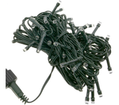 Tira de luces decorativas de 50 luces LED IP44 con 2 funciones blanco día 5 m 100-240VAC - PrimeMatik