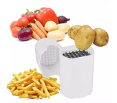 Cortador De Batatas  1PCS Herramienta De Vegetal Y Patatas Cortador Rápido De Alimentos Dicer De Verduras Chopper Natural