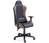 Silla Gaming Adec Jordan Negra/leopardo Ergonómica