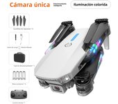 2024 E88D E99D RC Drone 4K Professinal Colorful Light With 1080P Wide Angle HD Camera WIFI FPV Quadcopter Height Hold Gift Toy