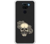 Funda compatible con Xiaomi Redmi Note 9 - tatoo calavera dotwork