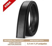 Men Belt Genuine Leather Belts Without Buckle Black Brown Men's Belts Without Buckle Cowskin  Luxury Belt  Cinturones Para Mujer