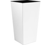 Prosperplast Maceta Alta Urbi 7,2 Litros de Plástico 17x17x32,5cm Antracita para Flores
