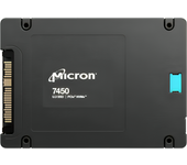Micron 7450 MAX 3.2TB U.3 7mm NVMe PCI 4.0 MTFDKCB3T2TFS-1BC1ZABYYR DWPD 3 Negro