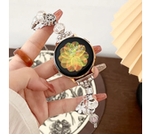 18mm 20mm 22mm Women Strap for Samsung Galaxy 6 5 4 40mm 44mm 6/4 Classic Active 2 Jewelry Band for Huawei GT4 41mm Amazfit GTS4