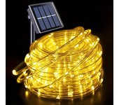 Solar Waterproof Light Garland Rope String Lamp LED Outdoor Garden Copper Wire Fairy Light Festive Christmas Wedding Party Decor