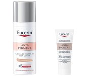 Eucerin Antipigment Crema Spf 30 Color Medio 50 ml + Regalo Anti-Pigment Gel Limpiador 20 ml