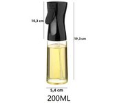 200/300/500ML Olive Oil Spray Bottle Kitchen Push-type Spray Bottle Vinegar Soy Sauce Dispenser Camping Barbecue Air Fryer Spray